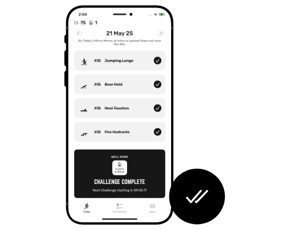 daily exercise challenge